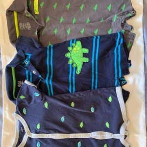 Carter’s and Child of Mine dino romper assortment